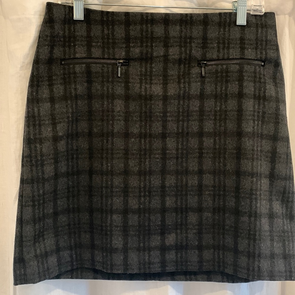 Katherine Barkclay wool skirt